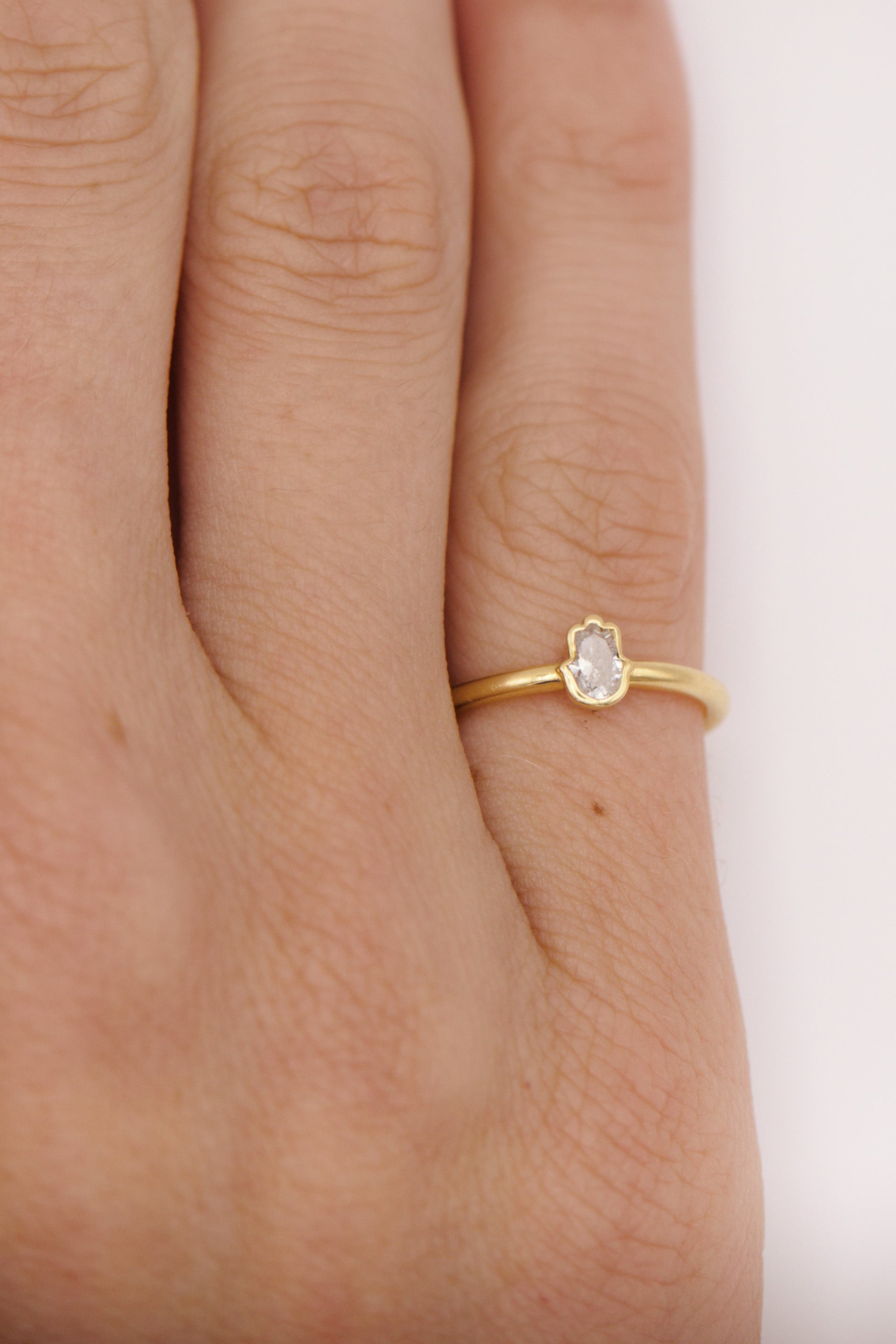 THE HAMSA DIAMOND RING